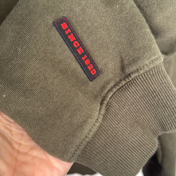 Snap-on Tools Heavyweight Vintage Motorcycle Map Hoodie M-253 Sz M - Picture 3 of 7